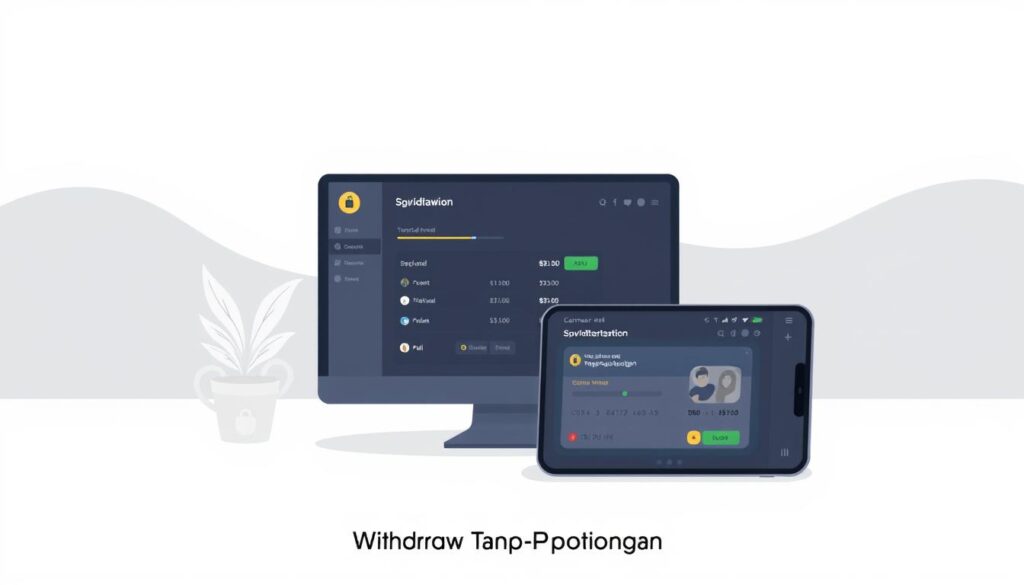 withdraw tanpa potongan